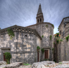 Fototapeta na wymiar St Nicholas church in Perast. Montenegro.
