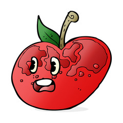 cartoon apple