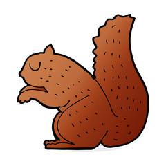 cartoon squirrel