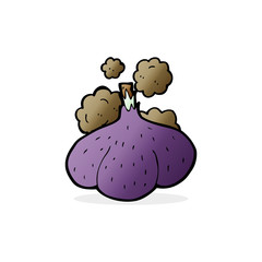 cartoon red onion