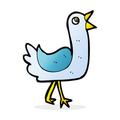 cartoon bird