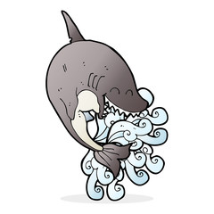 cartoon shark