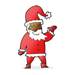 cartoon santa claus