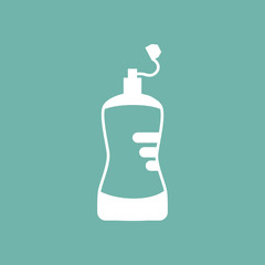 Sport bottle for liquid icon
