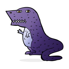 cartoon dinosaur