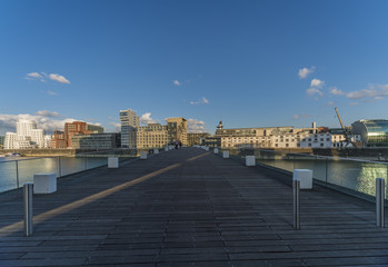 Fototapeta premium Fußgängerbrücke