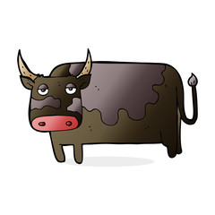 cartoon cow
