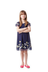 Fototapeta premium Adorable little girl portrait