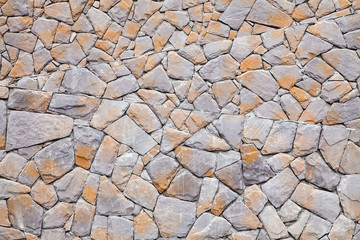 Pattern of stone wall surface.