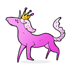 cartoon unicorn
