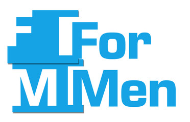 For Men Blue Abstract Stripes 