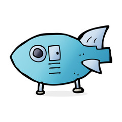 cartoon space rocket