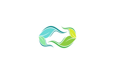 green leaf eco logo