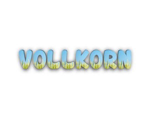 Vollkorn,3d,wort,