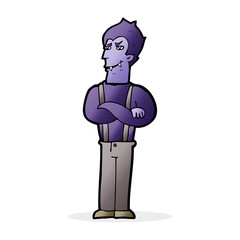 cartoon vampire