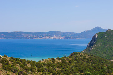 seascape of Ionion sea, Greece, Europe