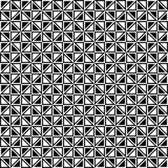 Seamless monochrome triangle pattern design