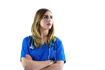 Nurse with arms crossed