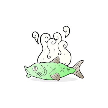 Cartoon Smelly Fish