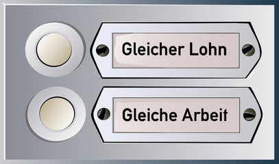 Gleicher Lohn f&uuml;r gleiche Arbeit