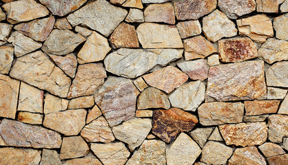 stone wall surface with cement