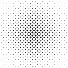 Seamless monochromatic vector star pattern