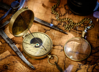 Travel geography navigation concept background.