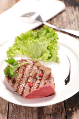 grilled beef