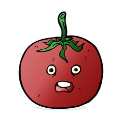 Obraz premium cartoon tomato