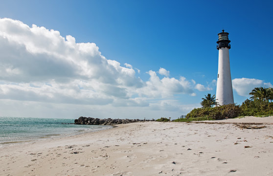 Lighthouse on the coast