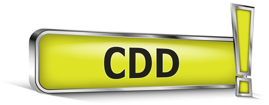 CDD sur panneau vert