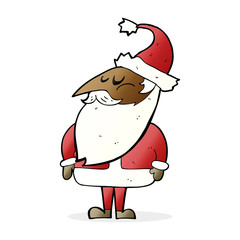 cartoon santa claus