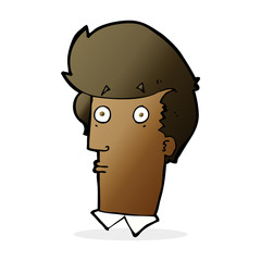 cartoon surprised expression