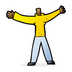 cartoon headless body (mix and match cartoons or add own photo)