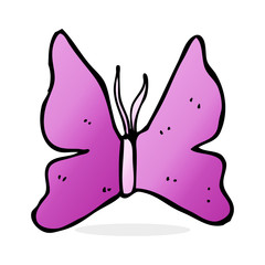 cartoon butterfly symbol