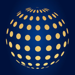 abstract globe background