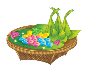 thai Dessert sweet water flower