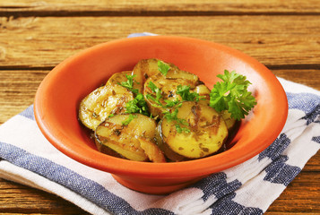 Marinated Zucchini