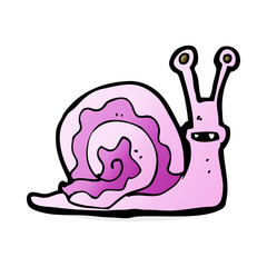cartoon snail