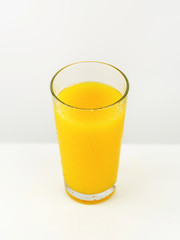 Glass of orange juice