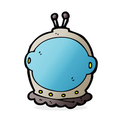 cartoon astronaut helmet