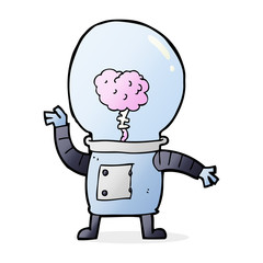 cartoon robot cyborg