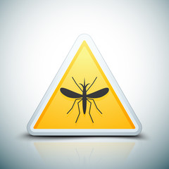 Mosquito Danger sign