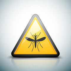 Mosquito Danger sign