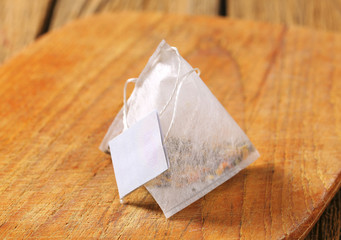 Pyramid tea bag