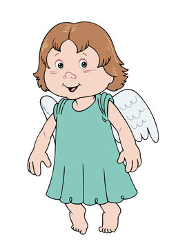angel cartoon