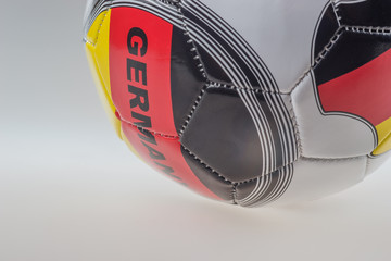 Soccer ball with German flag and text Germany