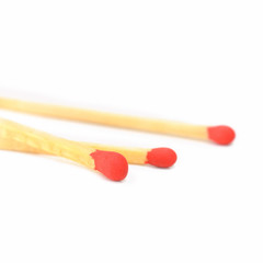 matches isolated on white background