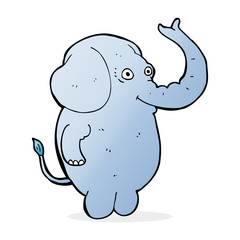 cartoon funny elephant