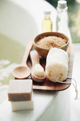 Spa bath compostition